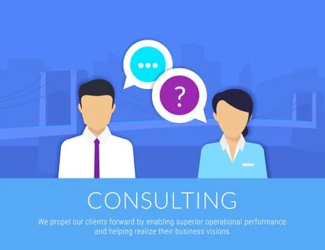 Consulting Stock Illustration