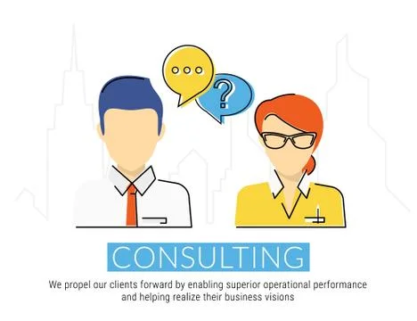 Consulting Stock Illustration