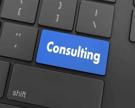 Consulting Illustrazione stock