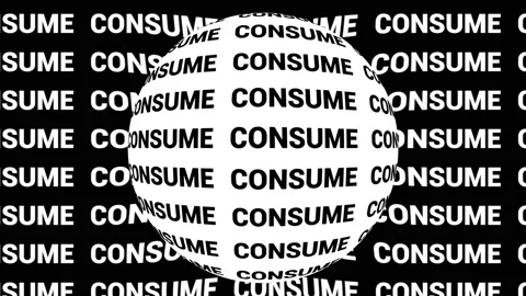 Consume concept video Stock Footage 157664675