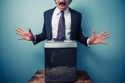 Consumed by work Stock-Fotos