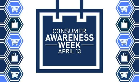 Consumer Awareness Week Stock Illustration