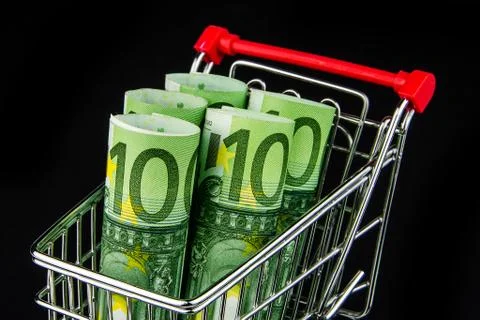 Consumer basket Foto stock