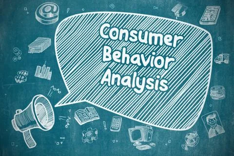 Consumer Behavior Analysis - Business Concept Stock Illustration