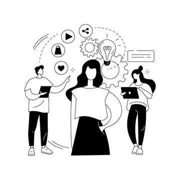 Consumer behaviour abstract concept vector illustration. Stock Illustration