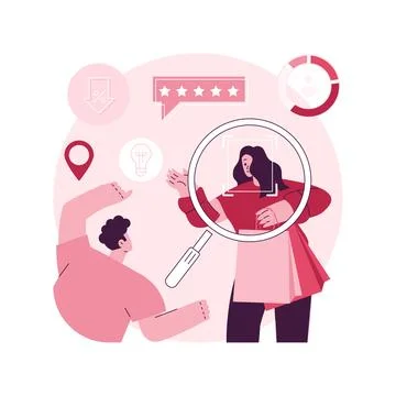 Consumer behaviour abstract concept vector illustration. Stock Illustration