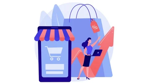 Consumer Demand Abstract Concept – Retail, Market Behavior &amp; Online Purchasing Stock Footage 310713435