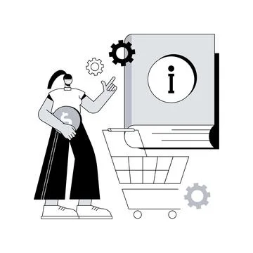 Consumer information abstract concept vector illustration. Stock Illustration