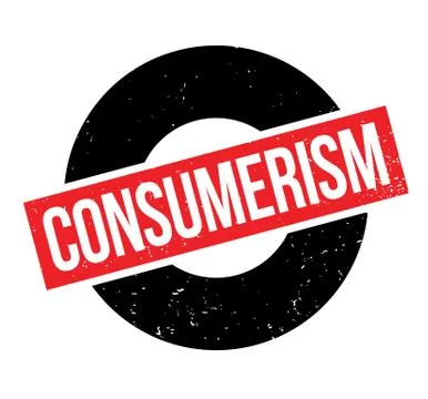 Consumerism rubber stamp Stock Illustration