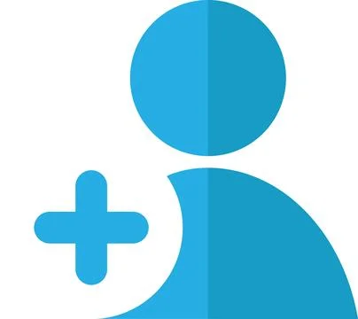 Contact add smartphone app button icon vector Illustrazione stock