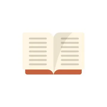 Contact book icon flat vector. Web interface Illustrazione stock