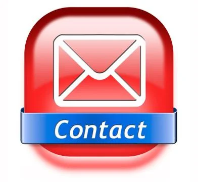 Contact button Illustrazione stock