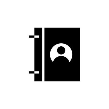 Contact, Circle, logo, shape, symbol, arts, design, icon Stock Illustration