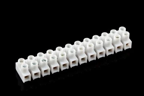 Contact electric socket Stock Photos