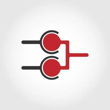 Contact. Flat style vector icon for icon and creative design Stock Illustration