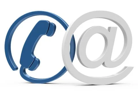 Contact Stock Illustration