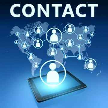 Contact Stock Illustration