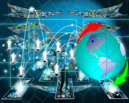 Contact Stock Illustration