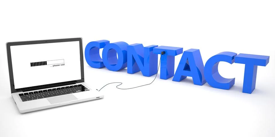 Contact Stock Illustration