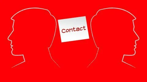 Contact Stock Illustration