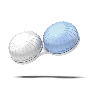 Contact lenses case Stockillustratie