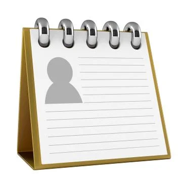 Contact List Stock Illustration