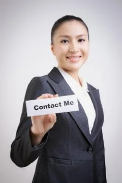 Contact me Stock Photos