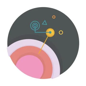 Contact or communication icon Stock-Illustration
