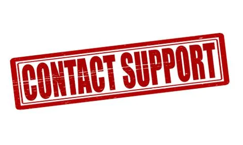 Contact support Stock Illustration