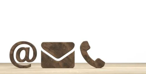 Contact Symbol Stock Illustration