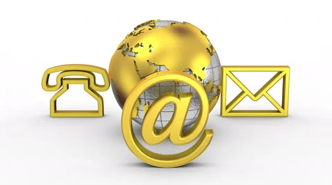 Contact Us Animation Stock Footage 60440414