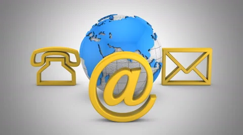 Contact Us Animation Stock Footage 60592224