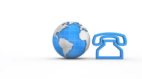 Contact Us Animation Stock Footage 61908093