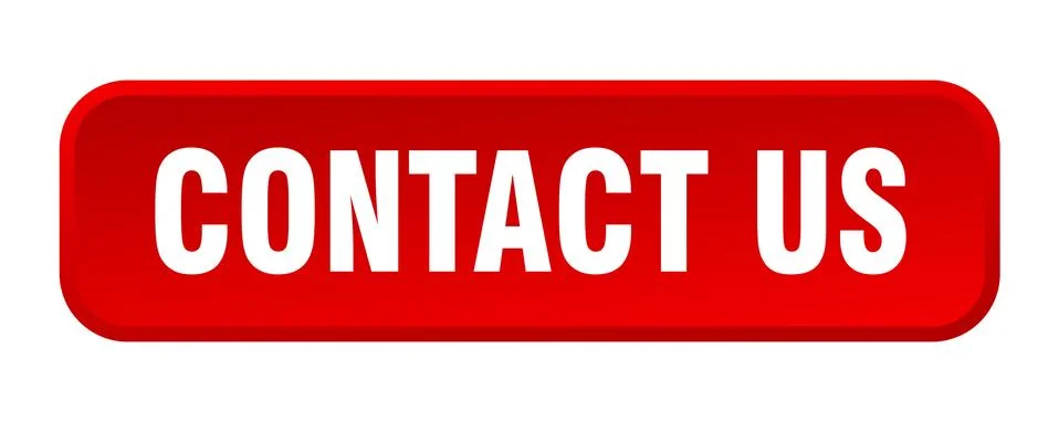 Contact us button. contact us square 3d push button Stock Illustration