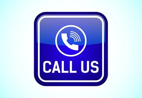 Contact us button design illustration, Suitable for mobile app, and website.. Illustrazione stock