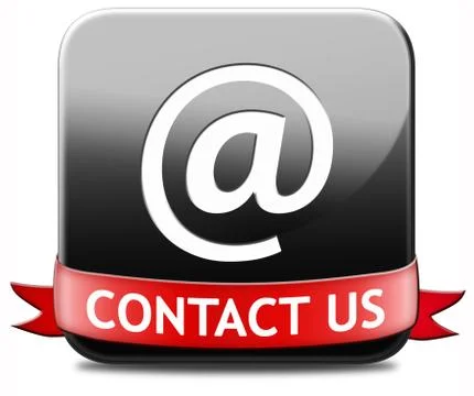 Contact us button Stock Illustration