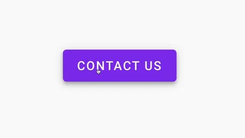 Contact us button pressed on computer screen by cursor pointer mouse. Stock Footage 214192520