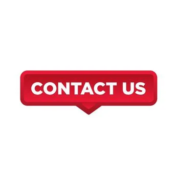 Contact us button, sign, label. Contact us speech bubble. Stock Illustration