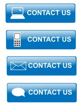 Contact us buttons Stock Illustration