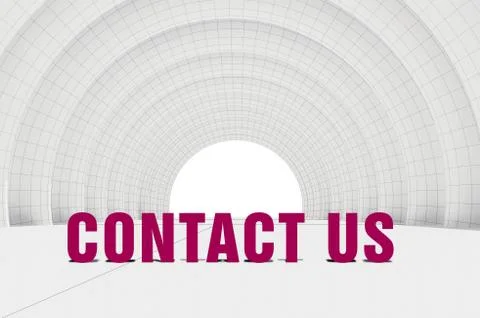 Contact us, communication concept Stock-Illustration