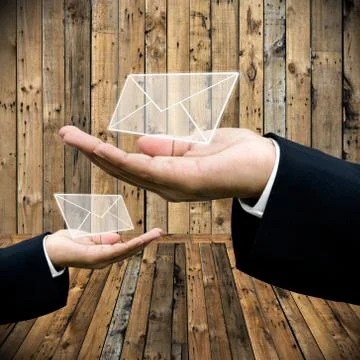 Contact us concept Stock Illustration