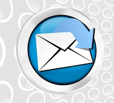 Contact us creative fresh design Stock Illustration