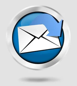 Contact us creative fresh design Stock Illustration