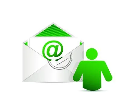 Contact us customer service representative Stock Illustration