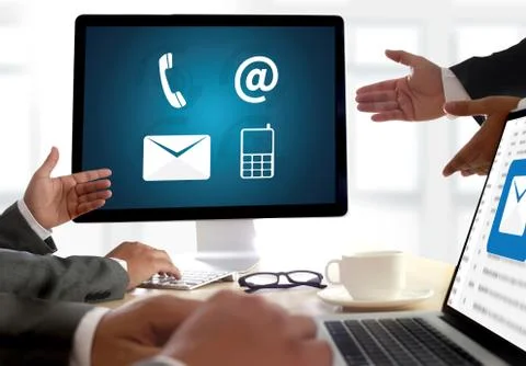 CONTACT US (Customer Support Hotline people CONNECT ) Call Customer Support 스톡 사진