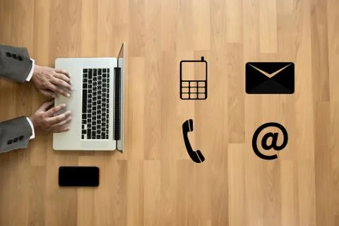 CONTACT US (Customer Support Hotline people CONNECT ) Call Customer Support Stock Photos