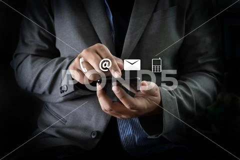 CONTACT US (Customer Support Hotline people CONNECT ) Call Customer Support Stock Photos