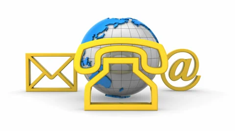 Contact Us Video stock 32634841