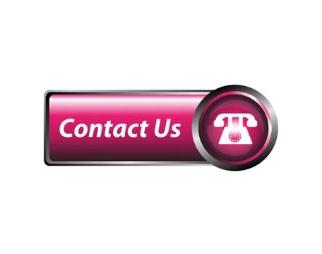Contact us icon, button Stock Illustration
