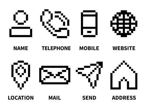 Contact us icon. Stock Illustration